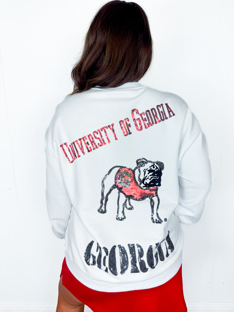 QOS- Licensed UGA Big Icon Sweatshirt