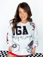 QOS- Licensed UGA Big Icon Sweatshirt