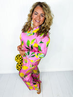 Pink Lemonade Pants Set
