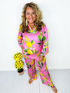 Pink Lemonade Pants Set