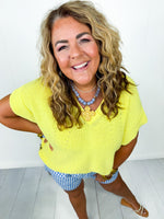 Sunny Squeeze Sweater Top