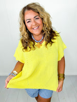 Sunny Squeeze Sweater Top