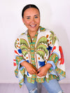 Palm Coast Button Down Top