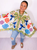 Palm Coast Button Down Top
