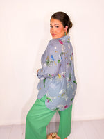 Bloom Into May Button Down Top