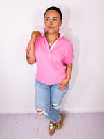 Pink Peony Top