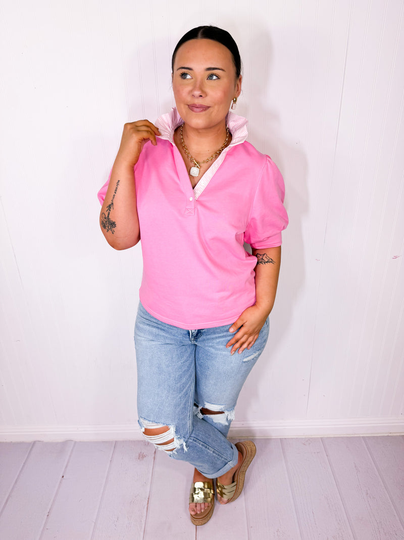 Pink Peony Top