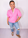 Pink Peony Top