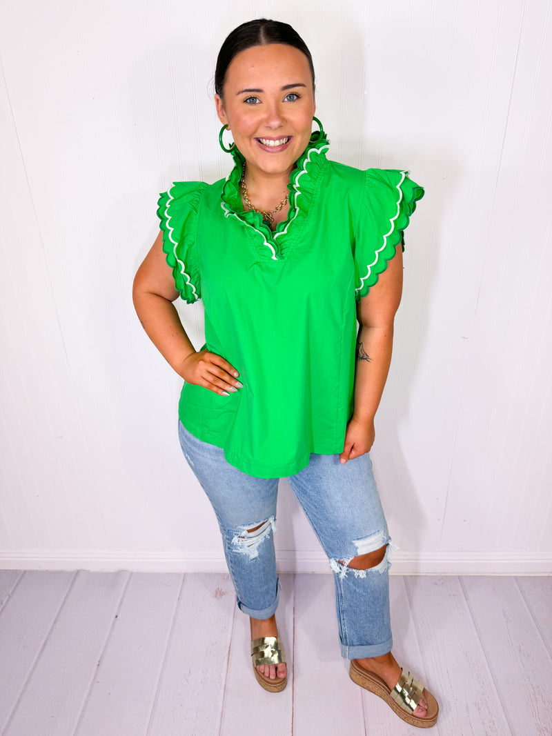 Emerald Empress Top