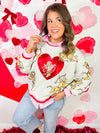 Queen of Sparkles- Vintage Cupid Sweatshirt