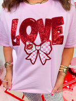 So In Love Bow Tee