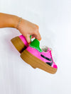 Steve Madden-Dodge- Pink Multi Sneaker