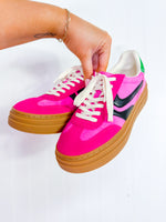 Steve Madden-Dodge- Pink Multi Sneaker