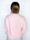 Buy Me Blossoms Pullover- Pink