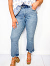 Risen- Ivy High Rise Crop Flare Jeans