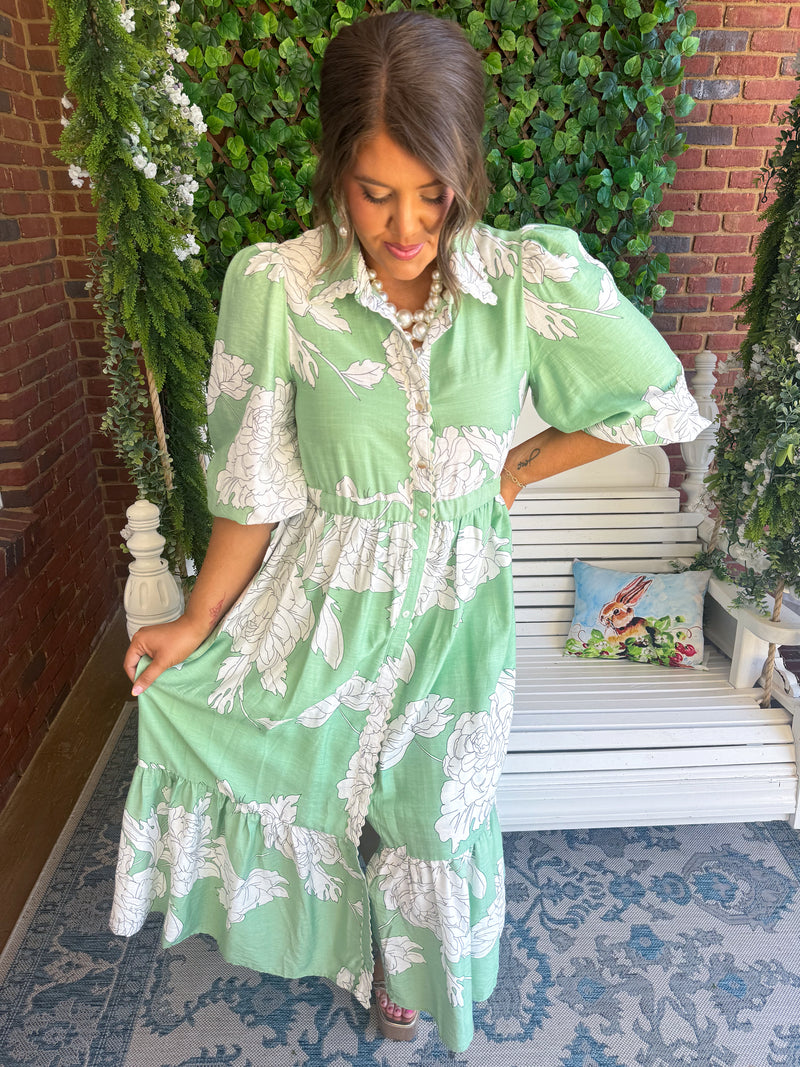 Risen in Grace Maxi Dress