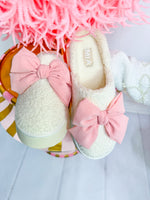 Imani Bow Platform Slippers