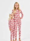 Mary Square- Santa Baby Red Pj's Toddler