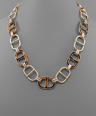 On The Move Chain Necklace