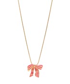 Tied in Elegance Necklace - Pink