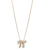 Tied in Elegance Necklace - Blue