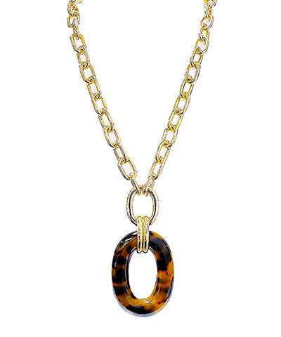 Fall Days Tortoise Necklace