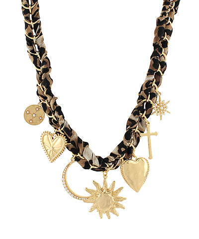 Jungle Jewels Charm Necklace