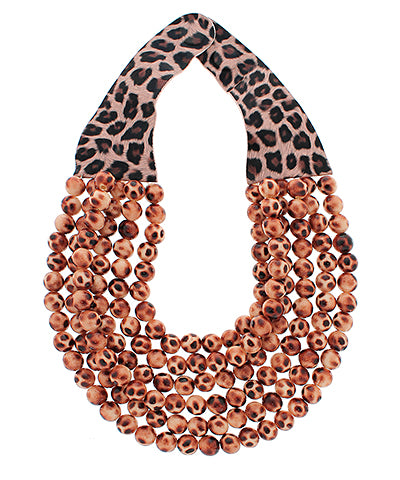 Wild Thing Beaded Necklace
