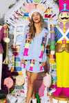 QOS Powder Blue And Nutcracker Neon Set