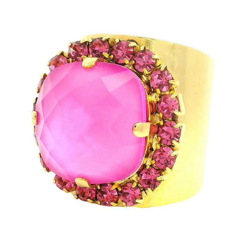Tova- Cambrie Ring- Pink