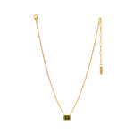 TOVA: Rubin Necklace- Peridot Lemon