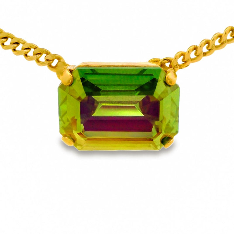 TOVA: Rubin Necklace- Peridot Lemon