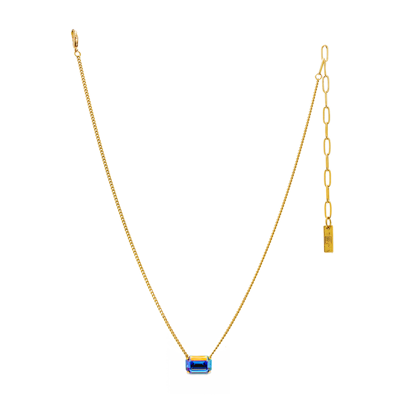 TOVA: Rubin Necklace- Ice Blue Glimmer