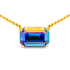 TOVA: Rubin Necklace- Ice Blue Glimmer