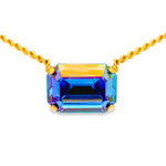 TOVA: Rubin Necklace- Ice Blue Glimmer
