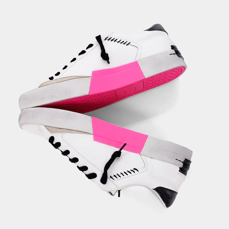 Shu Shop- Ruby Black and White Sneakers