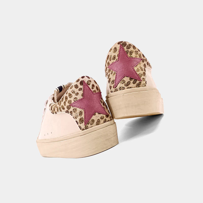 Shu Shop- Sienna Gold Cheetah Sneakers