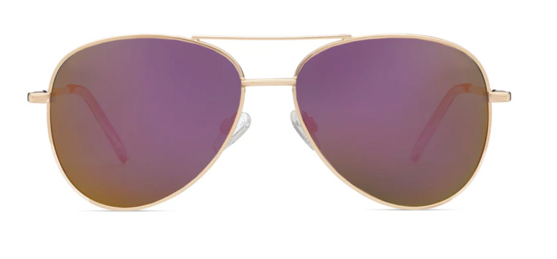 Peepers UV Reading Sunglasses Pink/Gold