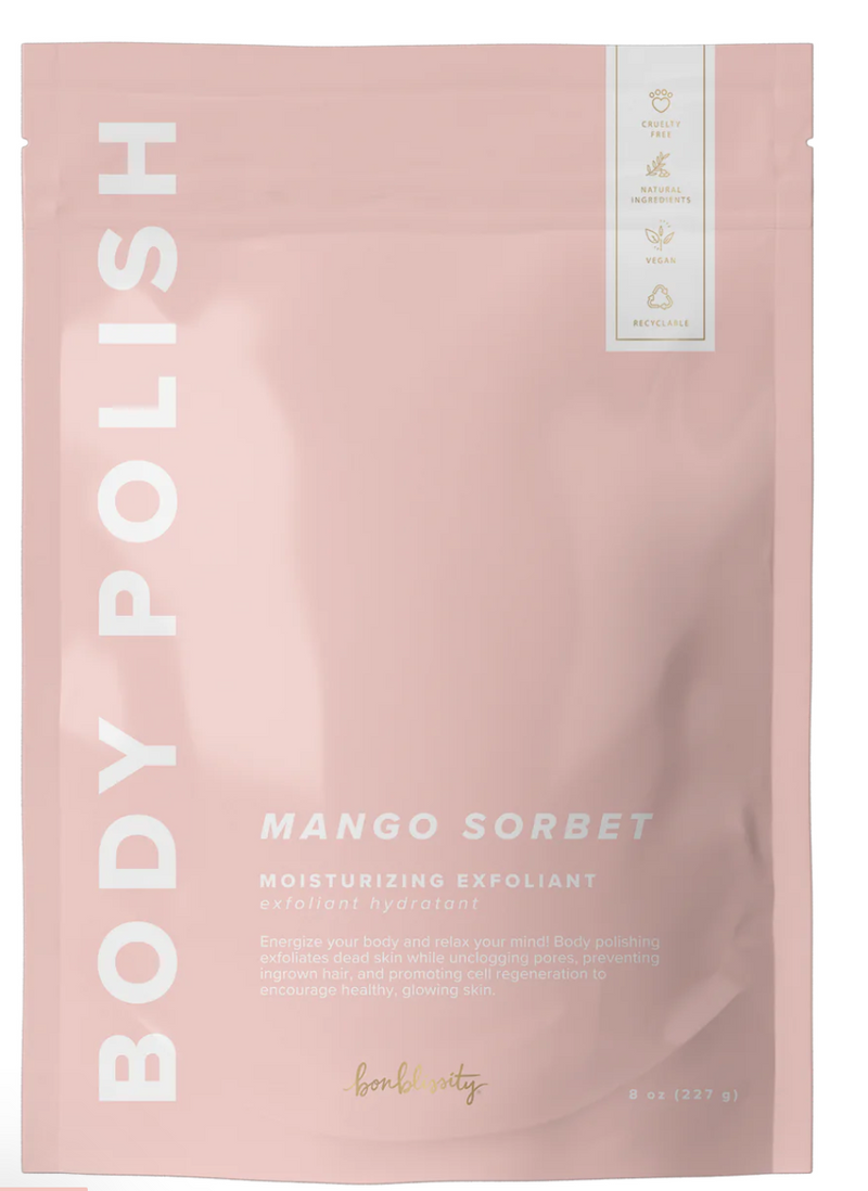 Bon Blissity Body Scrub- Mango Sorbet