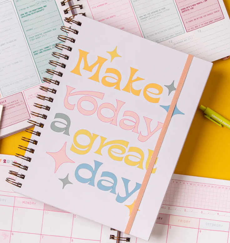 Dated Goal Getter Planner- Great Day