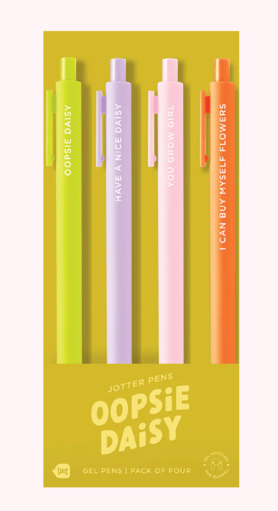 Jotter Sets 4 Pack- Oopsie Daisy