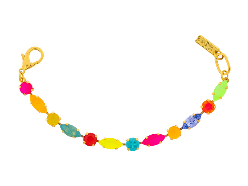 Tova- Cameron Bracelet- Candy Crush Neon