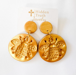 Hidden Truth- Bee Full Of Love  Earrings