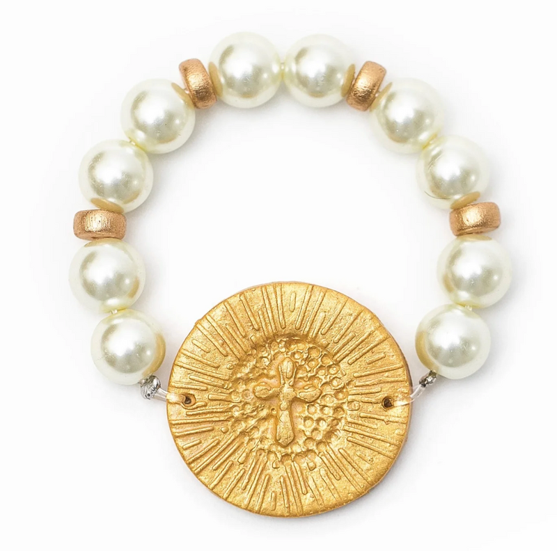 Hidden Truth- Victory Cross Bracelet