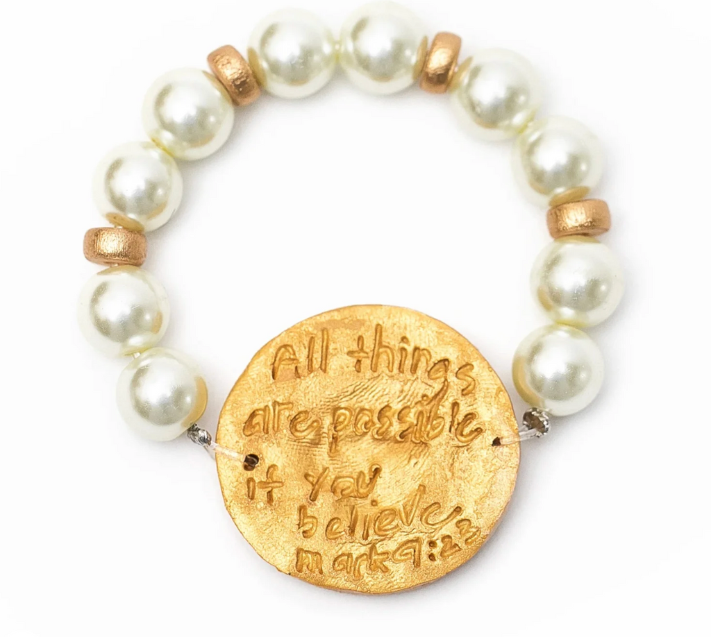 Hidden Truth- Victory Cross Bracelet