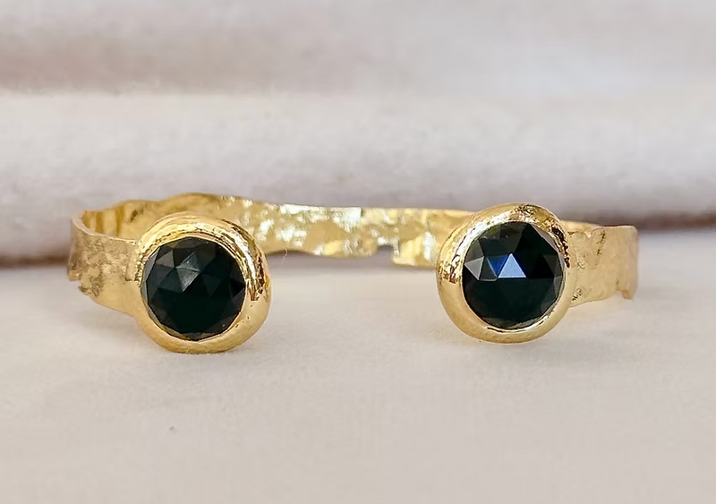 Easton Elle- Misty Cuff- Black Onyx