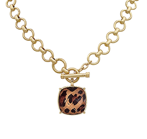 Into The Wild Leopard Necklace