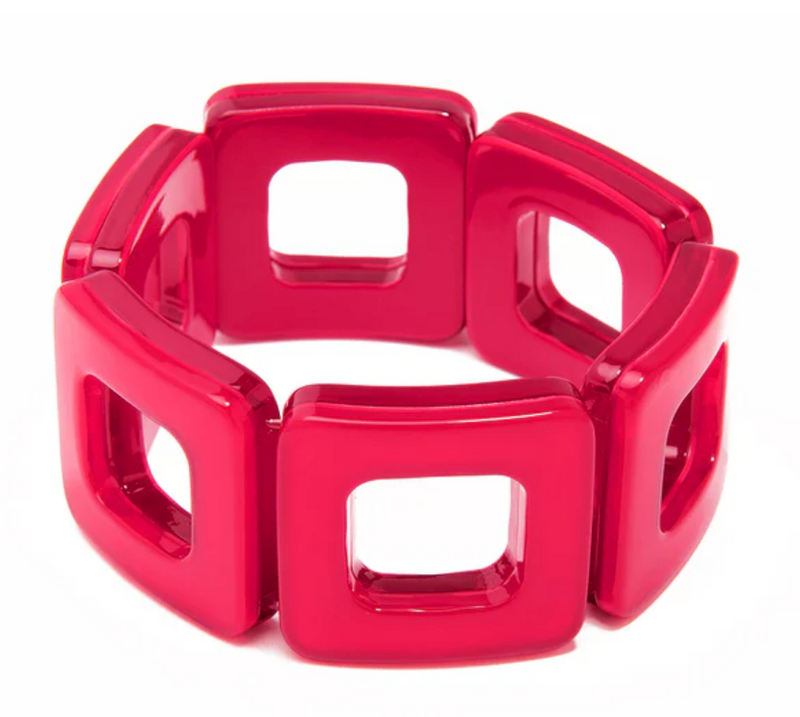 Zenzii- Miranda Bracelet- Fuchsia