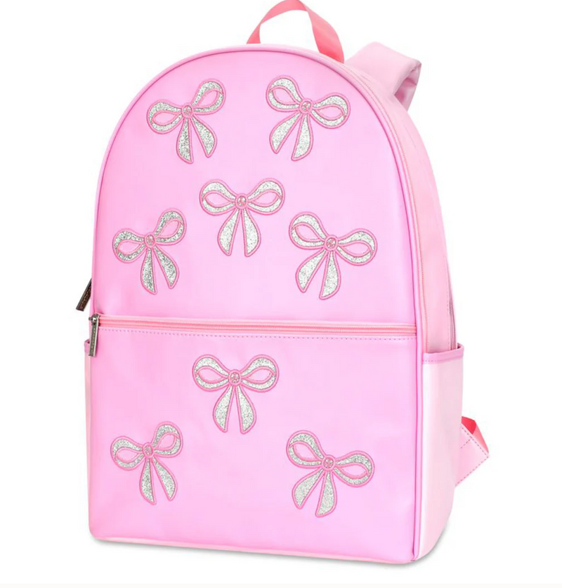Iscream Pink Glitter Bows Backpack