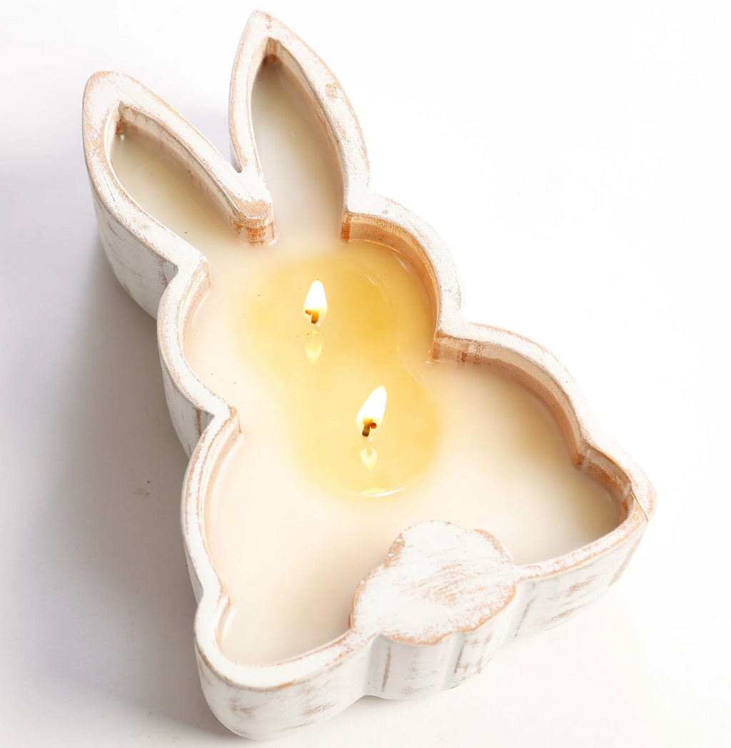 Lux Fragrances- Hyacinth- Wood Rabbit Bowl